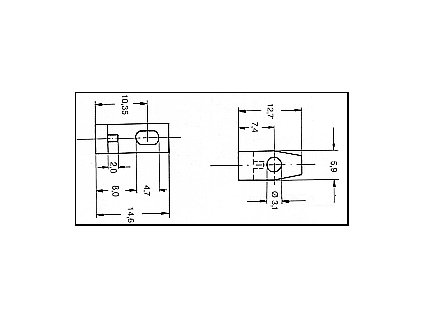 Assmann AWK9/50 Befestigungswinkel IWK9-50