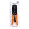 Multifunktionale Crimpzange für Modularstecker (Westernstecker) RJ11, RJ12, RJ45