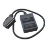 Scart-Verteilerbox 2-fach schwarz VDA-212U