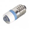 LED-Schraubsockel Birne blau E10 12V EEK-A LED-E10/blau