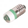 LED-Schraubsockel Birne grün E10 12V EEK-A LED-E10/grün