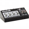 SoundLAB G105C 4-Kanal Mixer Metallgehäuse Echoeffekt Mini-Micro-Mixer