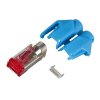 HRS Cat.6 Hirose RJ45 Steckerset 250MHz 6,6mm blau HRS-CAT6BL