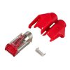 HRS Cat.6 Hirose RJ45 Steckerset 250MHz 6,6mm rot HRS-CAT6RT