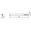 Weller® 4SPI26200-1 Lötspitze Meißelform 2mm für SPI27