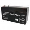Multipower Bleigelakku 12V 1,2Ah MP12A1,2