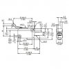 Abmessungen ECE Mikroschalter 16A/250VAC 3,92N 0,6A/125VDC Hebelbogen