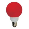 LED-Globe E27Rt LED-Lampe E27 230VAC 20-LEDs rot "A"