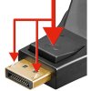 Display-Port-Adapter DVI-Buchse>DP-Stecker