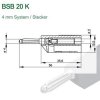 Zeichnung SKS Hirschmann BSB 20 K Stecker