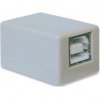 USB-B/B USB Adapter IADAP B Buchse auf B Buchse grau