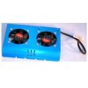 HDD-cool3,5fixed Festplattenkühler 2 Lüfter 4-Pin Anschluß