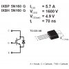 IXBP5N160G TO220 Monolithic Bipolar MOS Transistor