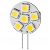 LED-G4VER5050ws/6 12V 1W LED-Stiftsockellampe tageslicht weiss A