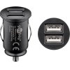 Goobay® USB KFZ Ladegerät Stromadapter 12/24VDC zu 5V DC/2.1A mini