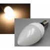 LED-E14Ke/4W/320ww LED-Kerzenlampe 5x SMD A+ w-weiss