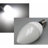 LED-E14Ke/4W/320ws LED-Kerzenlampe 5x SMD A+ weiss