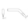 Weller® Lötspitze Meißelform gebogen 5mm für SPI 81