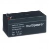 Multipower Bleigelakku 12V 3,4Ah MP12A3,4