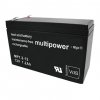 Multipower Bleigelakku 12V 7,2Ah MP12A7,2