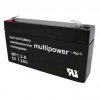 Multipower Bleigelakku 6V 1,2Ah MP6A1,2