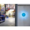 LED Blitzlicht blau 12VDC, Ø77mm, IP20