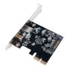 LogiLink® PCI Express Schnittstellenkarte, 2x USB 3.1 Gen2 (1x Typ A & 1x Typ C)