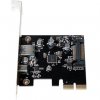 LogiLink® PCI Express Schnittstellenkarte, 2x USB 3.1 Gen2 (1x Typ A & 1x Typ C)