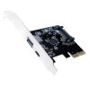 USB3.1-PCI-Express Schnittstellenkarte Typ-A+C 2-ports 10Gbit/s USB3.1 C/A-Card