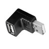 USB2.0-A/A-270° USB2.0 Hi-Speed Adapter "A" Stecker auf "A" Buchse