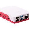 Offizielles Gehäuse für Raspberry Pi4 weiss/rot