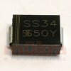 SS34 R6 SMD-Schottky-Dioden 40V 3A DO214AB/SMC