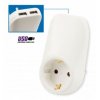 SKAD1S-2xUSB/ws Steckdose 16A 2,1A 3680W 2-USB-Port weiss
