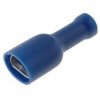 FSHV48/2,5/0,8blau Flachsteckhülse 4,8mm vollisoliert 1,5-2,5mm² blau