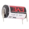 Lithium-Thionylchlorid Batterie 1/2AA 3,6V 1200mAh 3pin