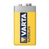 VARTA 6F22/9V Block Zink-Kohle 9V-Blockbatterie