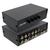 AV Umschalter manuell 4-port