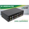 AV Umschalter manuell 4-port