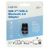 LogiLink® Bluetooth 5.0 Adapter, USB 3.2, USB-A und USB-C