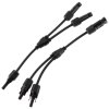 MC4-Y-Adapter/Set Solar 2-fach Stecker mit Kabel 2er Set