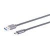 USB3.2 Kabel C-Stecker an A-Stecker 1m USB3.2-GEN2-AC-100