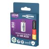 AKKU RCR123/USB-C 16340 Li-Ion 3,6V 850mAh USB-C Ladung 1er Pack