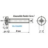 Bossard Linsenschraube Pozidriv Masse