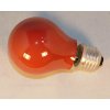 Rotfarbige Glühlampe 25W mit E27 Schraubsockel