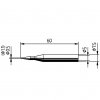 Abmessungen Ersa Lötspitze 0172BD bleistiftspitz 1,1mm für Multitip 25W