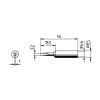 Abmessungen Ersa Lötspitze 0832ED meißelförmig 3,2mm