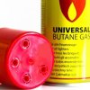 Rsonic® Universal Feuerzeuggas mit 4 Kunststoff - Adaptern