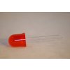 LED 10mm rot 40-150mcd 60° 20mA diffus gewölbt