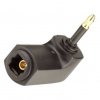 Audioadapter Optical 3,5mm-Winkelstecker Toslinkkupplung