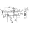 Abmessungen ECE Mikroschalter 16A/250VAC 3,92N 0,6A/125VDC Hebel